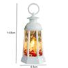 Hanging Hand-held Nightlights Vintage Christmas Snow Globe Lantern Christmas Decorations  Home