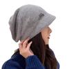Knitted Wool Hat for Women Cold Hat for Women Winter Hat Men Autumn and Winter Melon Leather Hat Solid Color Versatile Yuppie Hat Trendy