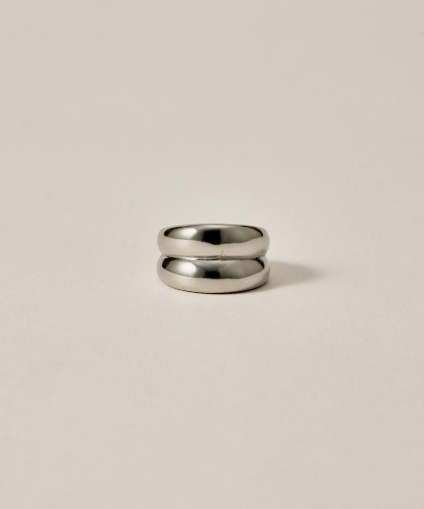 Novice Tokyo Double Ring [Stainless] / Silver