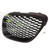 Black Mesh Debadged Grill Grille Mesh Badgeless Sport Racing Grill Compatible with Seat Leon MK2 1P 2006-2009