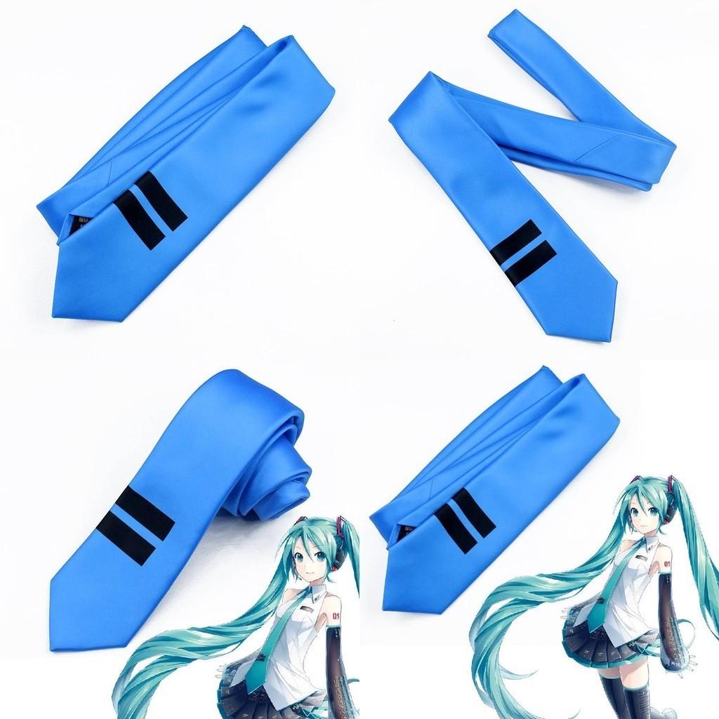 Vocaloid Hatsune Miku Anime Jk Stropdas Cosplay Uniek Cartoon Patroon