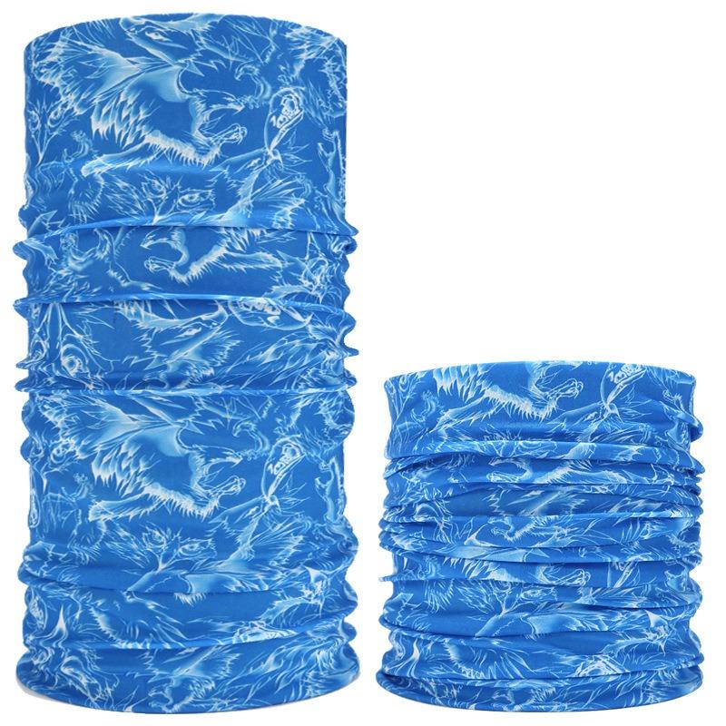 Outdoor Seamless and Changeable Magic Headscarf Men and Women Cycling Headscarf Face Mask Neck Cover Windproof Scarf Summer Sun Protection
