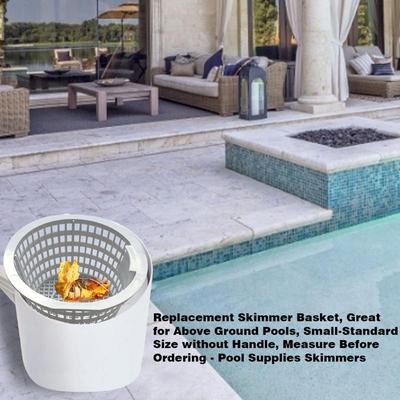 Pool Skimmerkorb Pool Skimmerkörbe Für Pools Mini Abnehmbarer Ersatz Skimmerkorb mit Griff Poolzubehör Skimmer