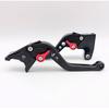 Replacement for Triumph Trident 660 2021-2024 Short Brake Clutch Lever CNC Aluminum Alloy Accessories (Black `red)