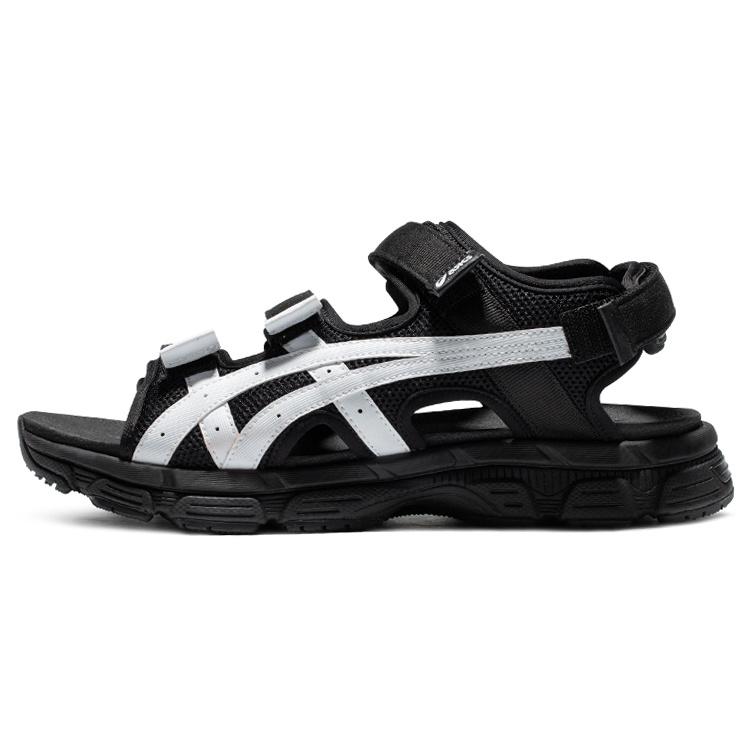 ASICS Kahana SD 2 Fashion Retro Sports Unisex Sandals Black White Men s 1203A231-002 EU 36