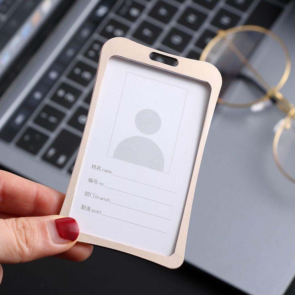 Accessories Card Protector Cover Name Tag Holder Card Holder Vertical Card Cover Name Cover