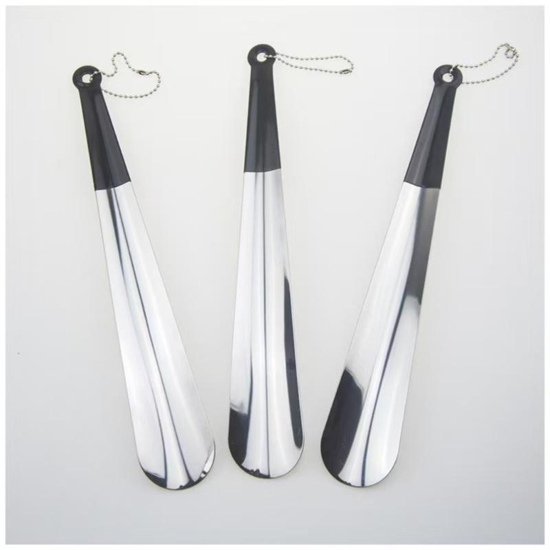 Shoe Horn Durable Alloy Construction with Ergonomic Handle Shoe Helper for Business Professionals and Sports Enthusiasts