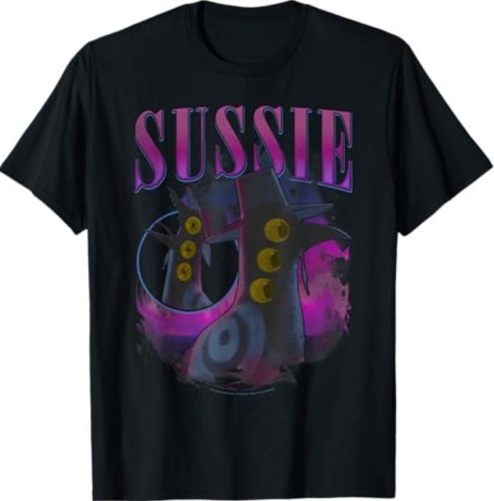 Halloween Sussie Y2K Distressed Poster T-Shirt S разноцветный