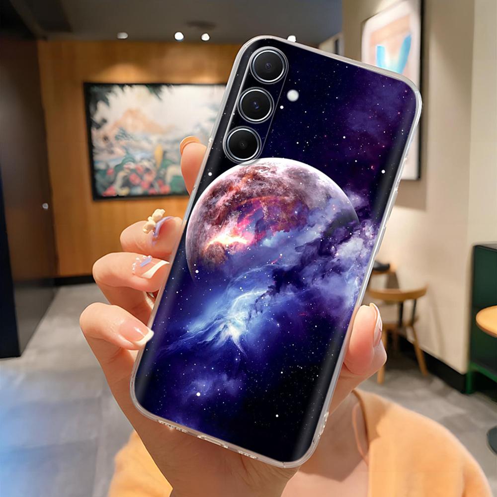 6.7" For Samsung A36 SM-A366E Case Painted Pattern Soft Clear Silicone TPU Cover on For Samsung Galaxy A36 5G A366 Cases Fundas