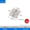Stainless Steel Door & Window Hinges - Sizes: 1" To 4", Ideal for Picture Frames, Flat Opening, and Small Applications.