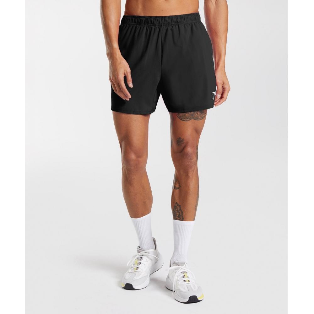 

GYMSHARK Arrival 5 Shorts Black A2A1M BBBB XS