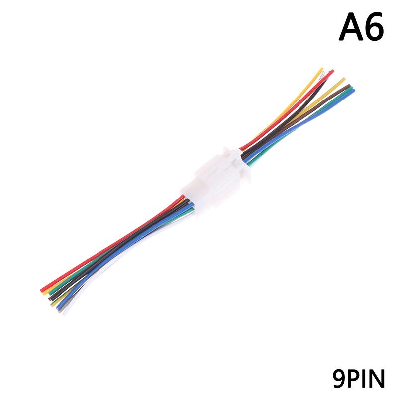 1Pc 2.8Mm 1/2/3/4/6/9Pin Electrical Automotive Quick Connector Male Female Socket Cable Terminal Plug For Motorcycle E-Bike Car