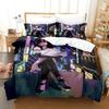 New Akudama Drive 3D Anime Printed Bed Set Duvet Cover Pillowcase Bedding Set Bed Linen Sheet Quilt Cover Full Queen King Size