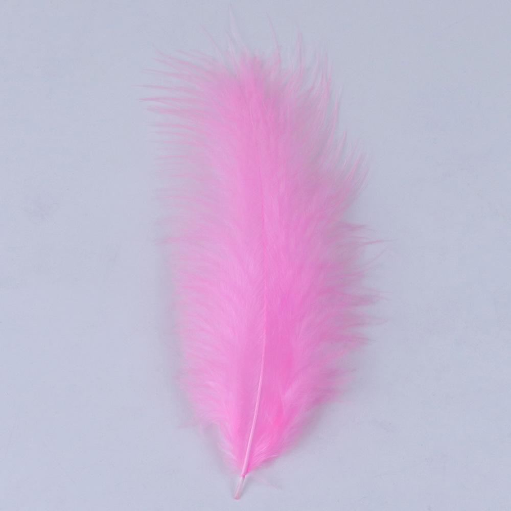 100 Pack Diy Feather Tip Down Colorful Turkey Feathers 