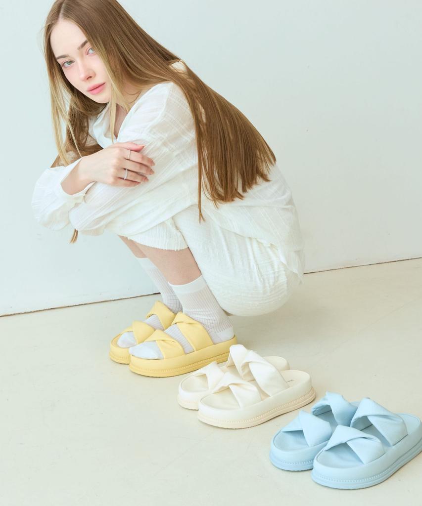 Spur Roa Softly Platform Sandals 5Cm -Vs9094 (3Color)