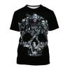 Summer Fashion Trend 3D Printing Creative Popular Movie T-shirt Unisex Casual Round Neck Short Sleeved T-shirt Top