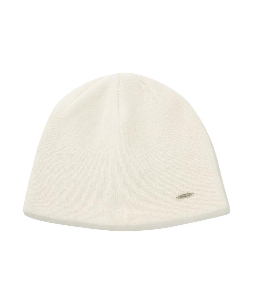 COVERNAT WOMAN Cloverheart Angora Uncuff Beanie Ivory