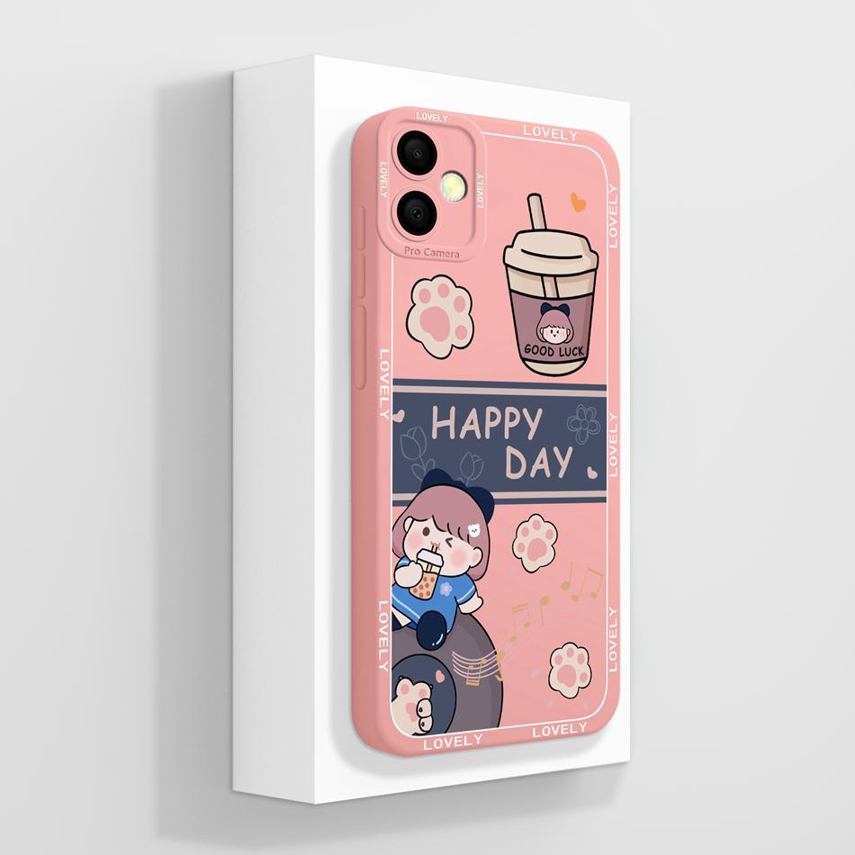 For Samsung Galaxy A05 A05S Phone Cases Fashion Full Protection Anti Choc Soft Liquid Silicone Back Cover For SamsungA05 A 05