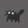 6Pcs/Lot Mix Black Kitten Embroidery Patch Cartoon Cute Patches DIY Clothing Shoes Bag Cat Repair Decoration Applique