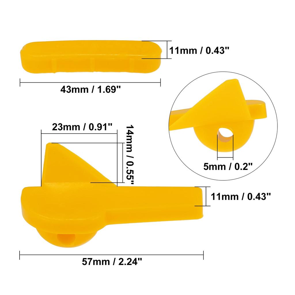 Motoforti Motorcycle Tire Changer Plastic Insert Tire Removal Head Tire Guard Wheel Side Protector