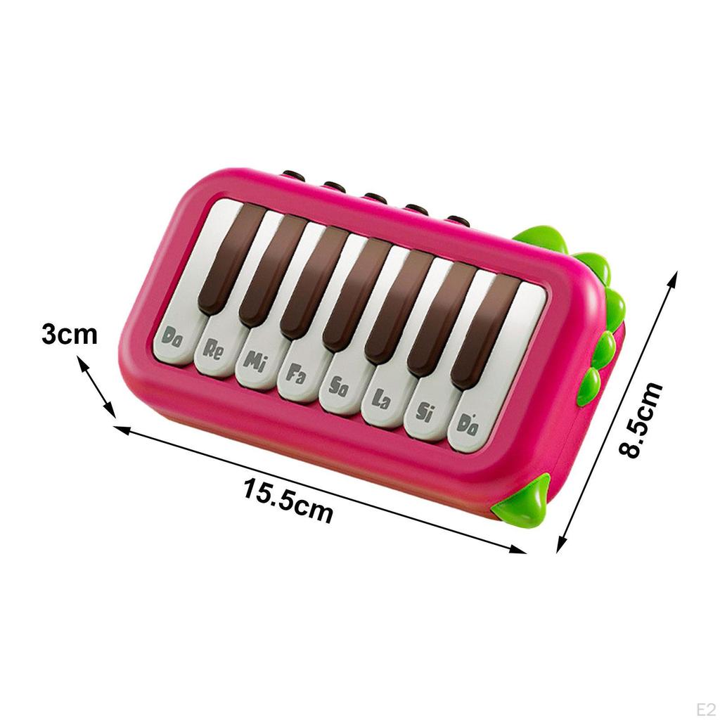 Baby Piano Toy 15 Keys Portable Musical Instrument Electronic Sound for Children