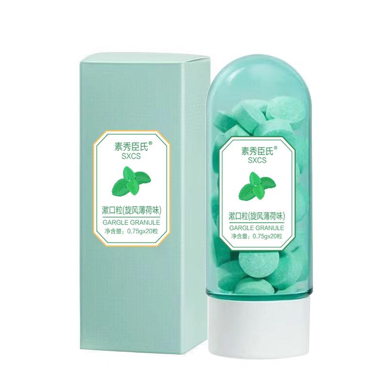 Travel Solid Toothpaste, Clean Mouth, Fresh Breath, Fresh Fruit Flavor, Mild and Non-Irritating, Compact and Easy To Carry