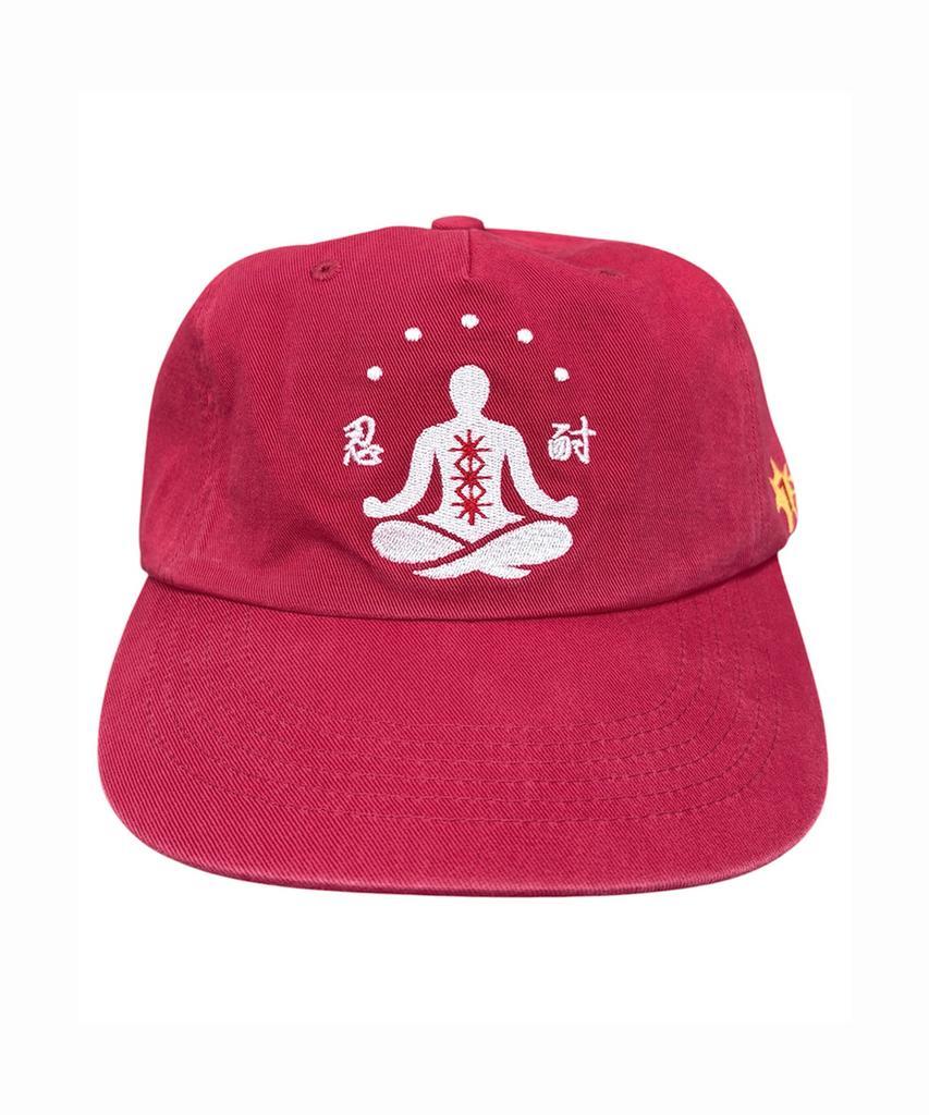 Paeseul Mind Rest 5Panel Washed Cap Red