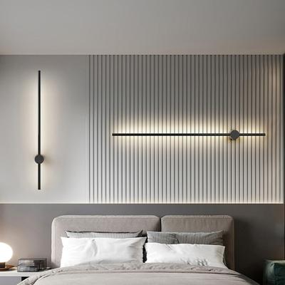 Led Wall Light Indoor Black 360° Rotatable AC85-260V Wall Lamp for Living Room Bedroom Bedside Light Wall Sconce Home Lighting