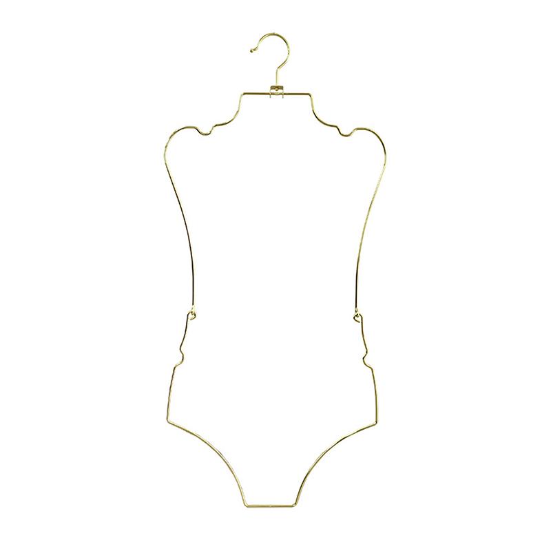 Body Shape Lingerie Hanger Foldable Durable Closet Organizer Swimsuit Hanger For Closet For Stores Boutiques Show Window Bedroom