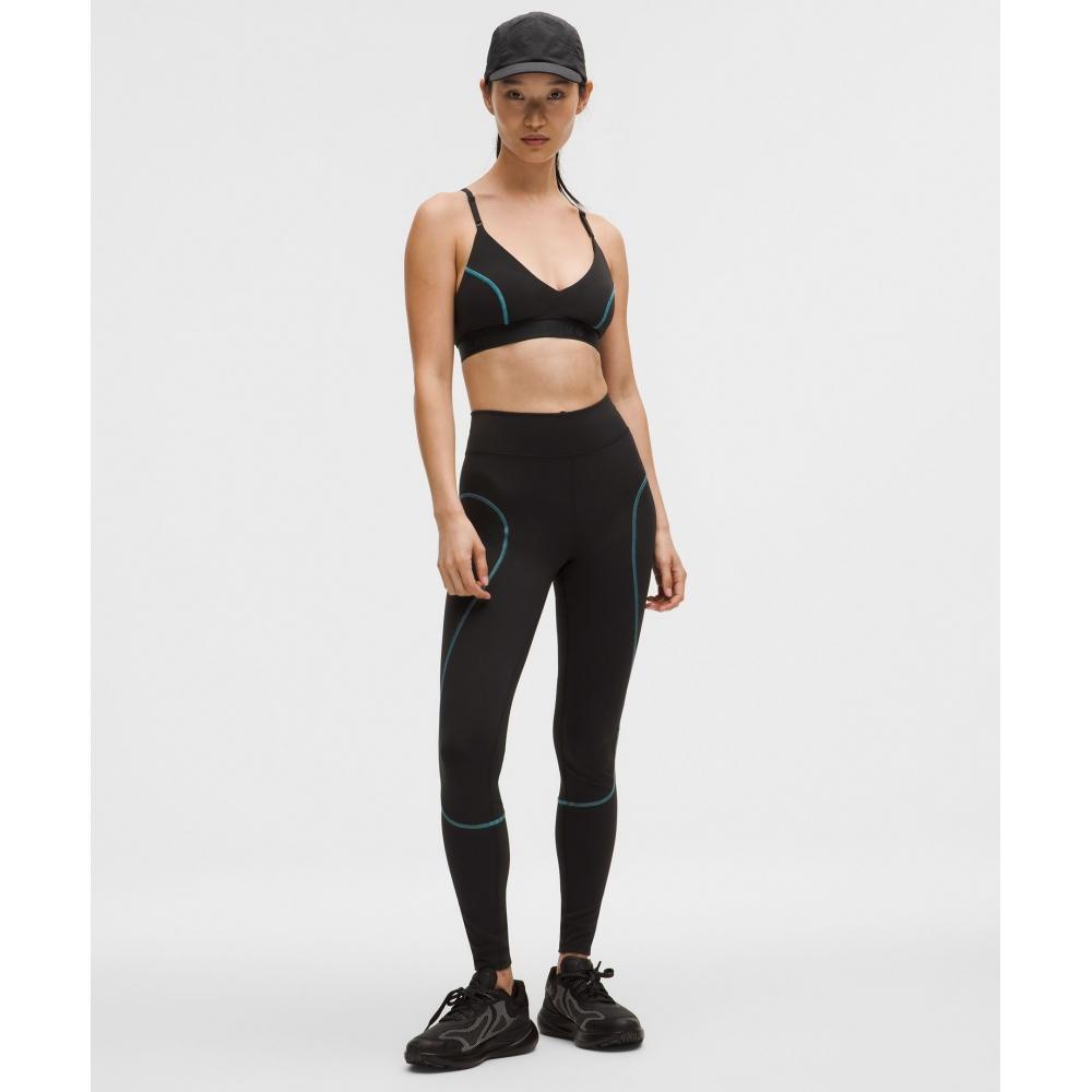 Lululemon Everlux Triangle RaCerBaCk Bra Light Support  B C Cup  Slnsh ColleCtion BlaCk