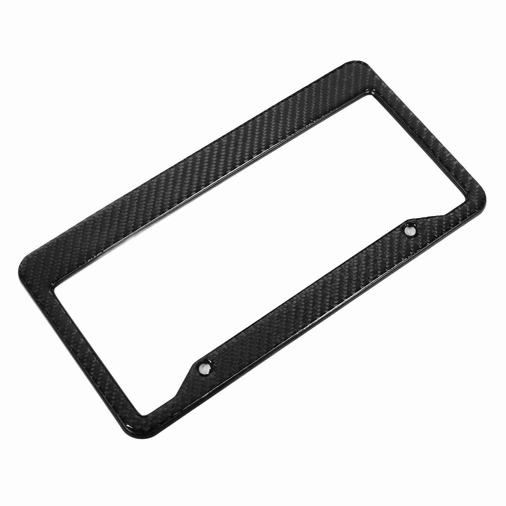 Cadru plăcuță de înmatriculare din fibră de carbon uscată, înlocuire universală pentru Ford C?MAX Focus Fiesta Kuga Mondeo