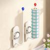 Napkin Dispenser Reusable Tissue Holder Punch Free Adhesive Wall Hook Traceless Hanging Type Tissue Rack Wall Mount