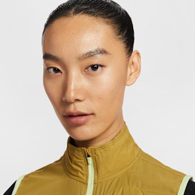 Nike ACG Running Gilets Women's Brown Coal/Light Lime/Dust Photon/Moun