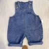 Schattige Kinderdenim Cargobroek met Konijnenoordetail - Stijlvolle Knusse Polyester Machinewasbare Lange Pijp Casual Broek voor Jongens & Meisjes