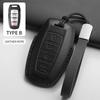 Car Key Case Cover Shell Fob for Great Wall ORA Good Cat White Cat GT IQ RI Funky for HAVAL H6 M6 PU Auto Key Bag Accessories