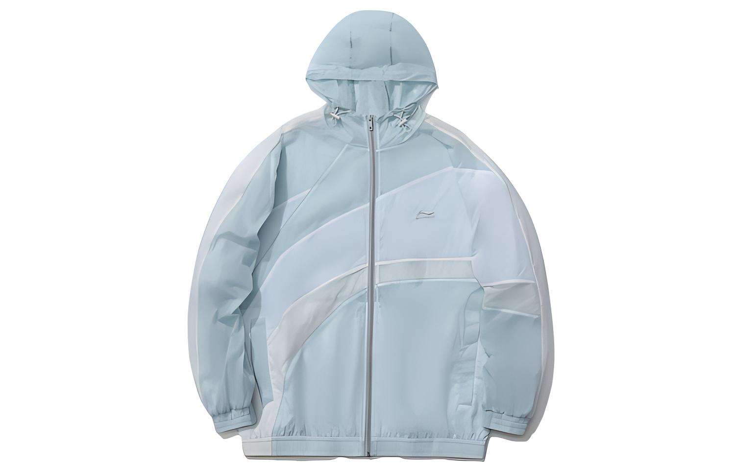 Li Ning Sports Fashion Collection Jacket Fall Men s Mist Blue AFDR153-1 S