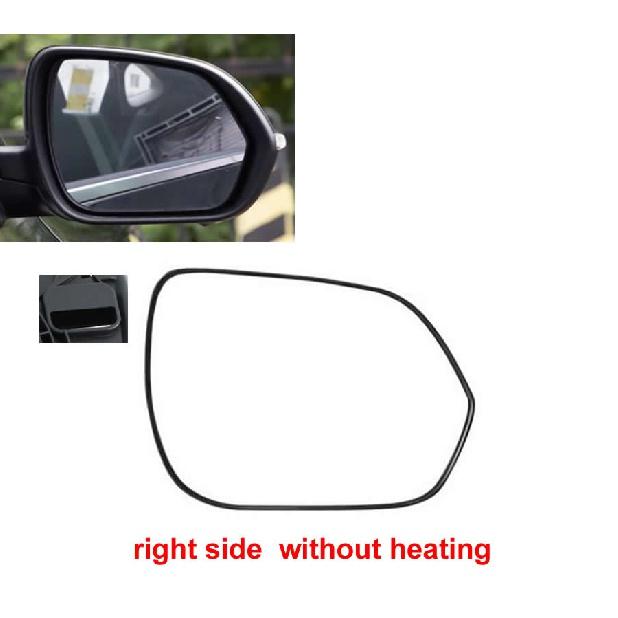 

Для Kia KX3 Seltos 2022 автомобильные аксессуары наружные боковые зеркала заднего вида линзы дверное крыло стекло зеркала заднего вида 1pcs right no heatin
