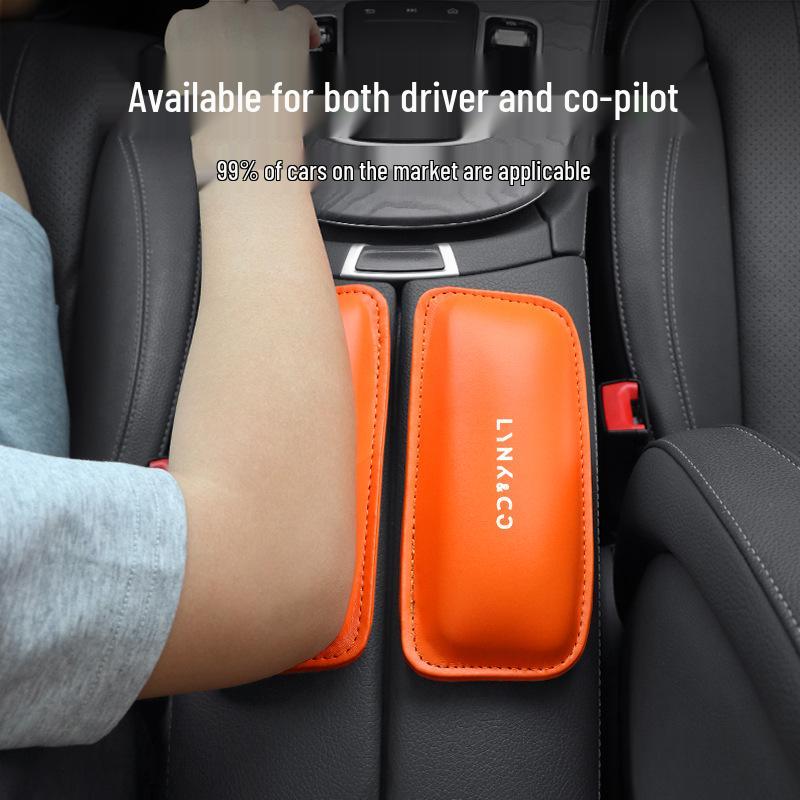 Lynk & Co Car Leg Rest Cushion for Models 01/03/06/08/900/07/z20 - Center Console Armrest Pad & Knee Protector.