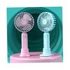 Mini USB Rechargeable Handheld Fan (Blue)
