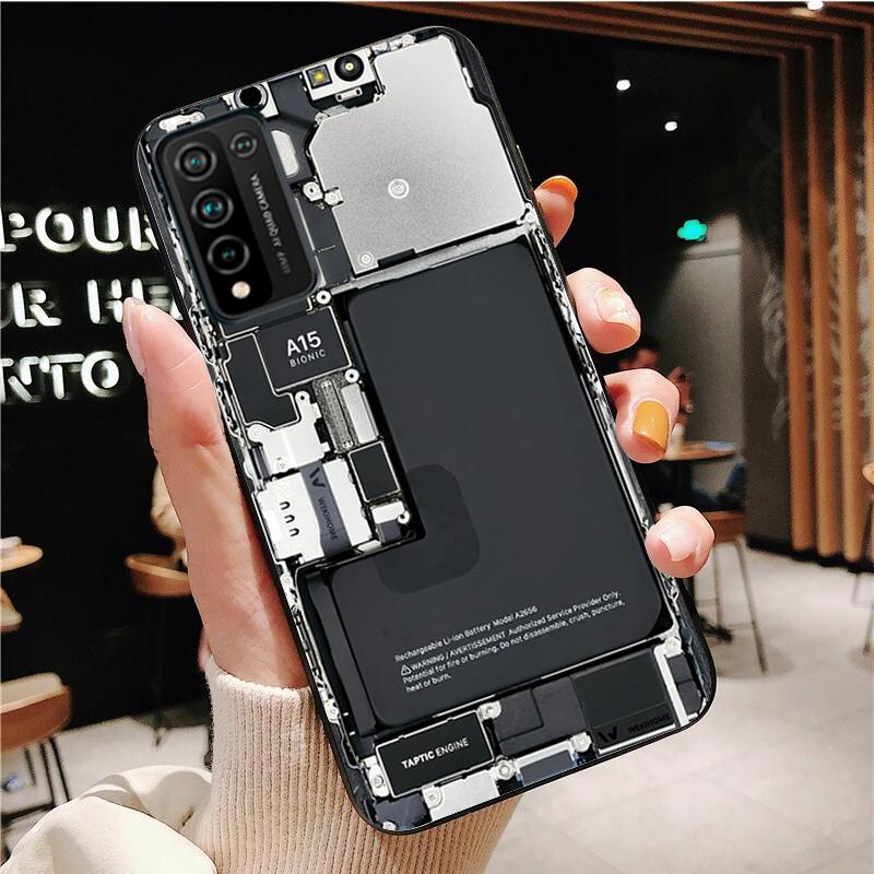 

Акумулятор Материнська плата Друкована плата Чохол для телефону Huawei Honor X9 X8 X7 X6 70 50 60 Pro 10X 20 Lite 20 Pro 8X 9X 9A 9S 10i Funda Honor 9S