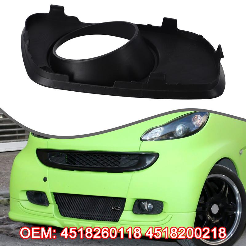 Car Lighting Fog Light Lamp Cover Car Accessories ABS Material Anti-Corrosion Easy Tallation Practical Design
