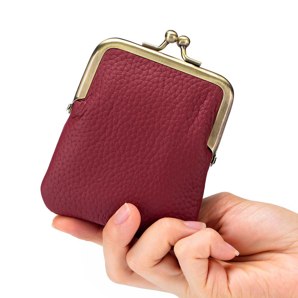 Mini Compact Coin Purse & Card Holder - Stylish Japanese Design for Women