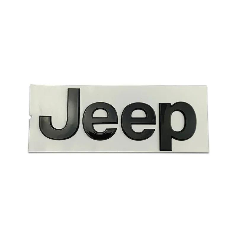 Für Jeep ABS Auto Frontemblem Kofferraum für JEEP Grand Cherokee Commander Renegade Liberty Compass Patriot Wrangler Tj Jk Decora