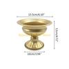 F26C Vintage Metal Flower Vase Farmhouse Pot for Dried Floral Arrangements Container Table Centerpiece Rustic Wedding Home