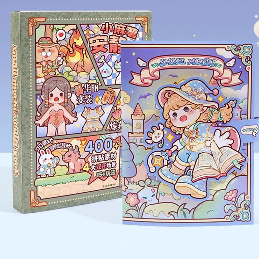 Cartoon Sticker Book Kpop Decorative Scrapbooking Stickers Cute Material Sticker Decoration