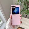 New Model Suitable for Samsung Z Flip7 Mobile Phone Case Ultra-thin PC Skin Feeling 3 4 5 6 Simple Folding Protective Case