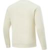 Li Ning Bequemes Lässiges Rundhals-Pullover-Sweatshirt Herren Sweatshirt Off-White AWDU575-2