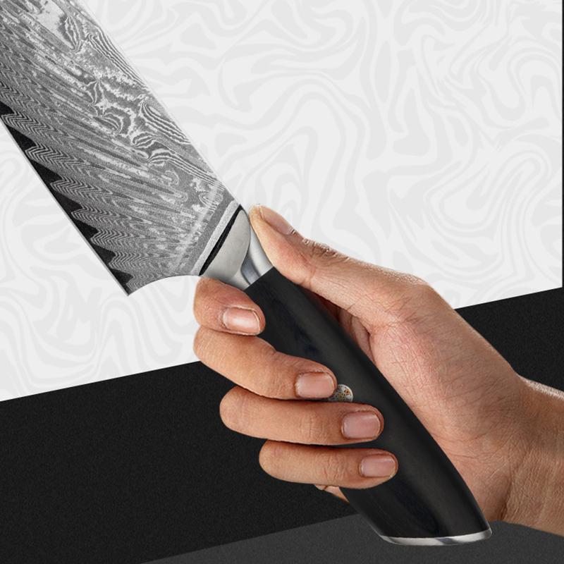 8 Inch Chef Knife 67-layers Damascus Steel VG10 Blade Cleaver Meat Slicing Vegetables Japanese Kitchen Knife Ferramentas