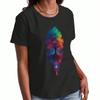 Colorful Painting Tools Wounisex's Cotton T Shirt, Premium Cotton Quality Print, Durable And Longlasting, Casual And Fashionable, Art Supplies Design,