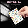 Hueapion Refillable Transparent Sticker Book Sticker Backing Release 10 Removable A6 Size x 6-Hole Refills, Paper, Paper, Sheets, 6-Hole Binder, (106